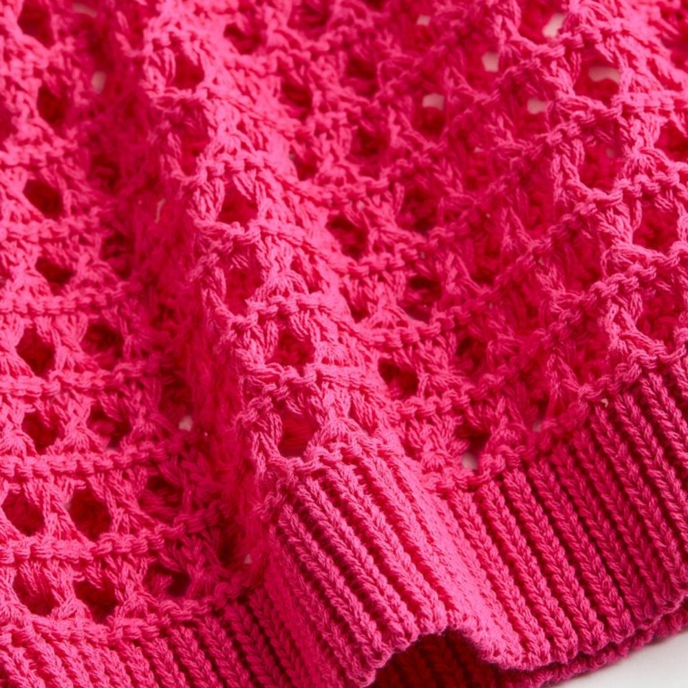 H&M Oversized Pointelle Knit Jumper - Picture 2 of 5